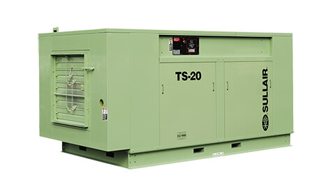 TS20 - 125 Two Stage Oil Injected Screw Compressor