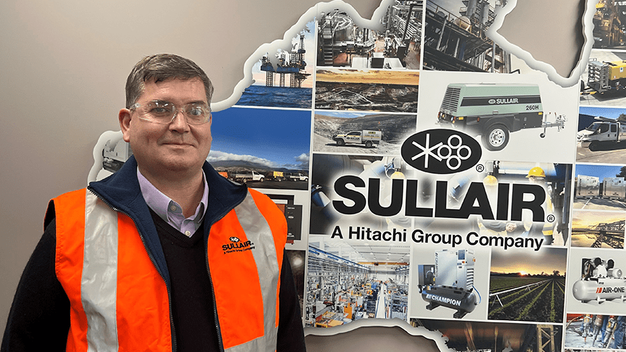 Interview with Geoff Nevard discussing Sullair's commitment to safe and sustainable EH&S practices.